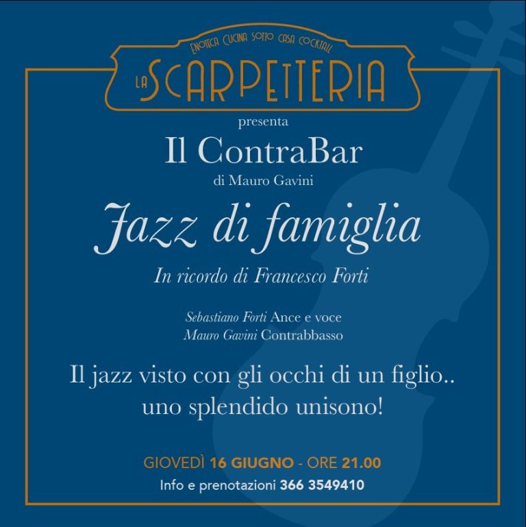 Il ContraBar: Jazz di famiglia