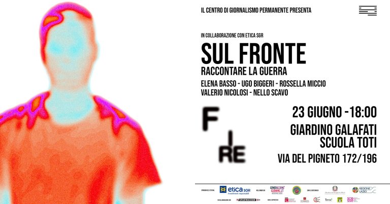 Sul fronte. Raccontare la guerra