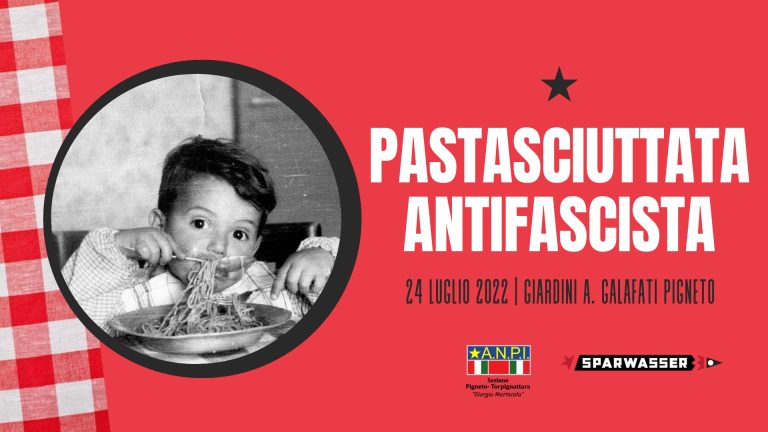 Pastasciuttata antifascista al Pigneto!