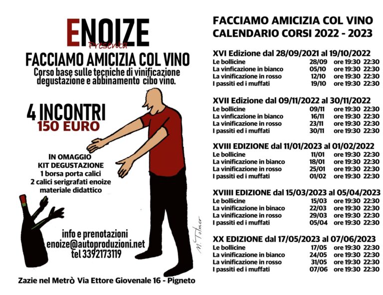 Facciamo amicizia col vino