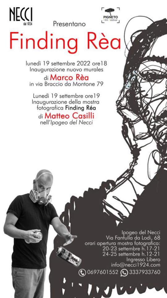 Finding Rèa di Matteo Casilli Ipogeo del Necci