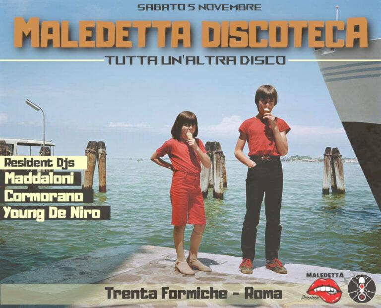 MALEDETTA DISCOTECA – Tutta un’altra Disco