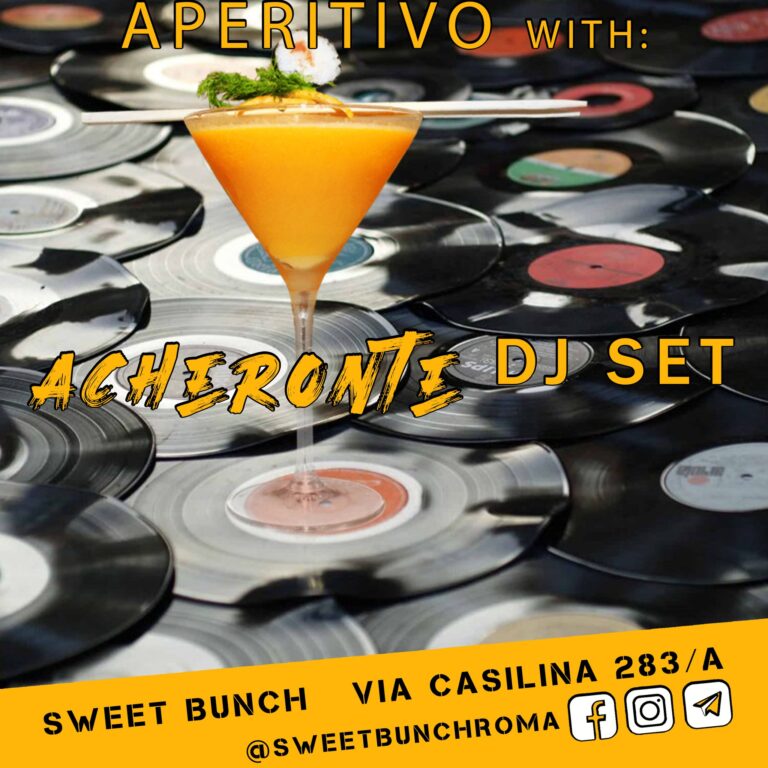 APERITIVO CON ACHERONTE DJ SET