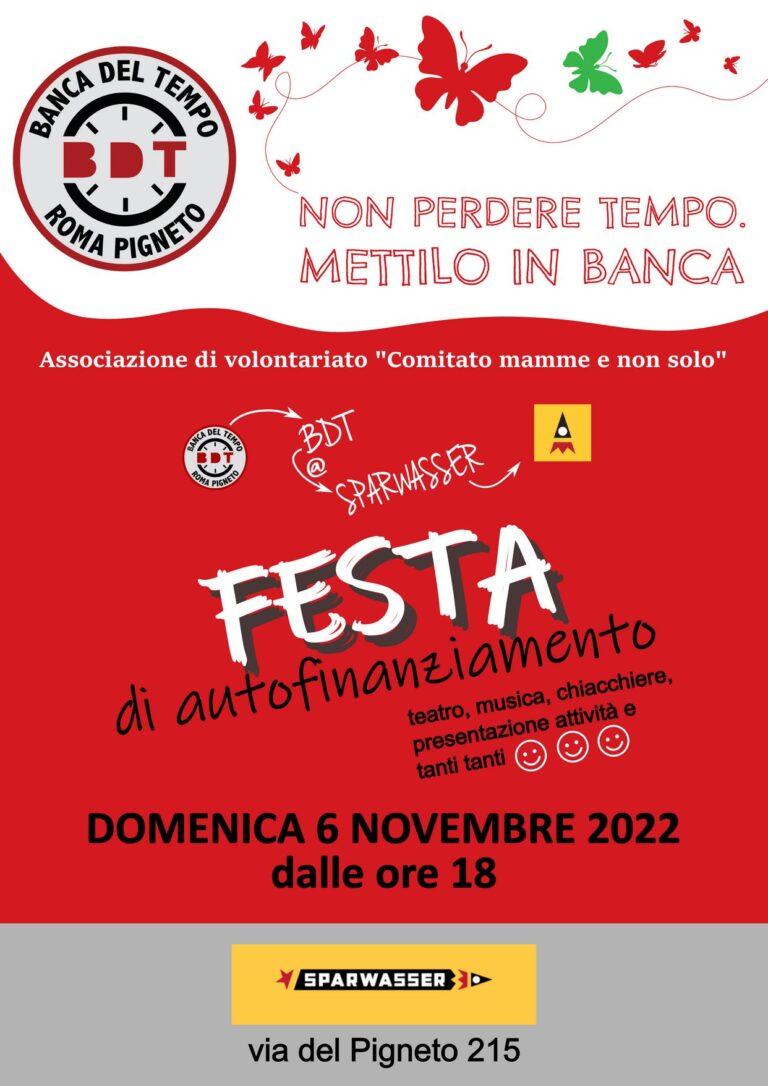 FESTA di autofinanziamento