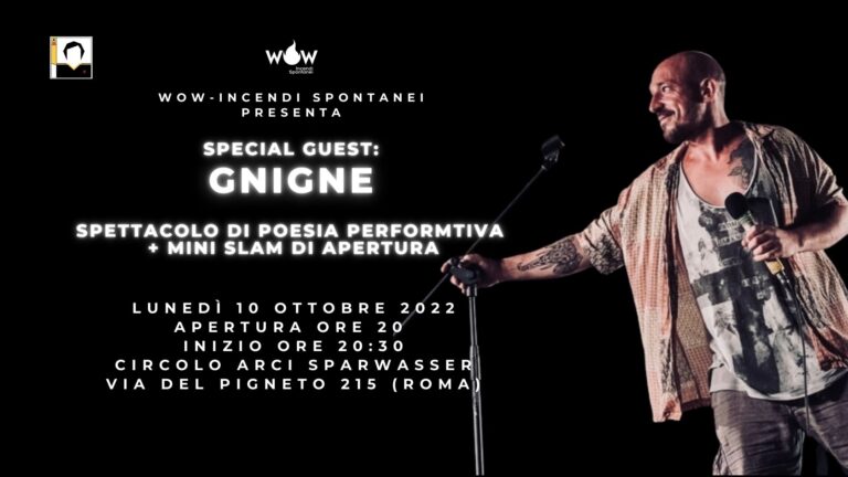 Sfida di poesia performativa @Sparwasser + Guest Gnigne