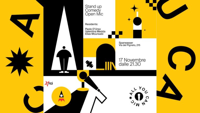 ALL YOU CAN MIC! La stand up comedy a Sparwasser