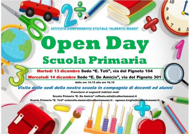 Open Day Scuola Primaria