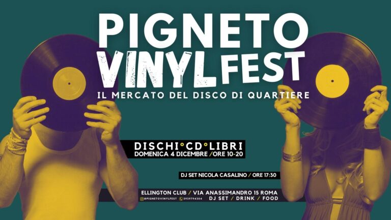 PIGNETO VINYL FEST