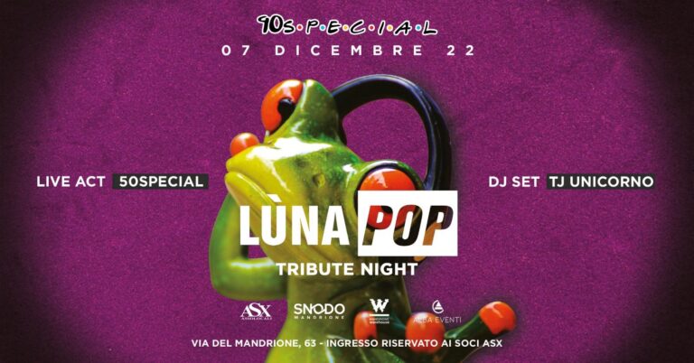 Qualcosa di Grande • LUNAPOP Tribute Night