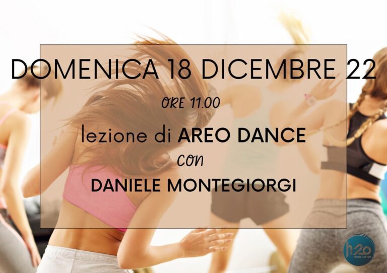 AREO DANCE con DANIELE MONTEGIORGI