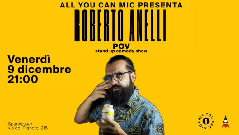 POV / Roberto Anelli stand up comedy show