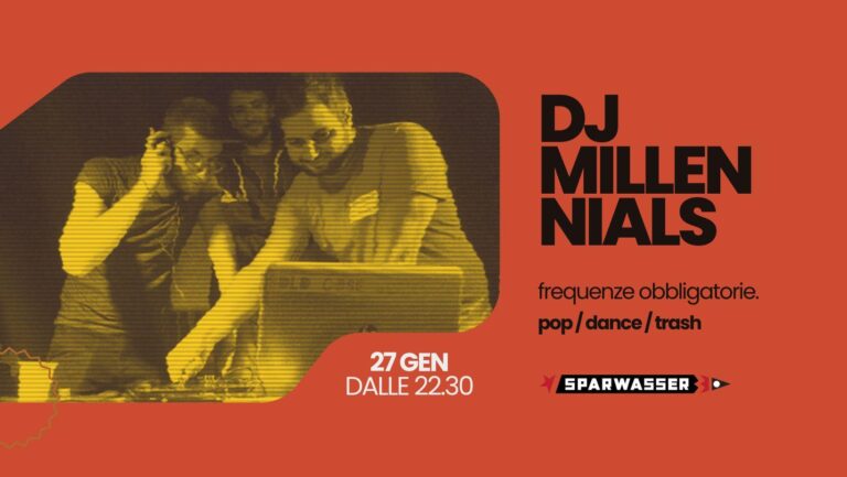 DJ MILLENNIALS | frequenze obbligatorie | pop dance dj set