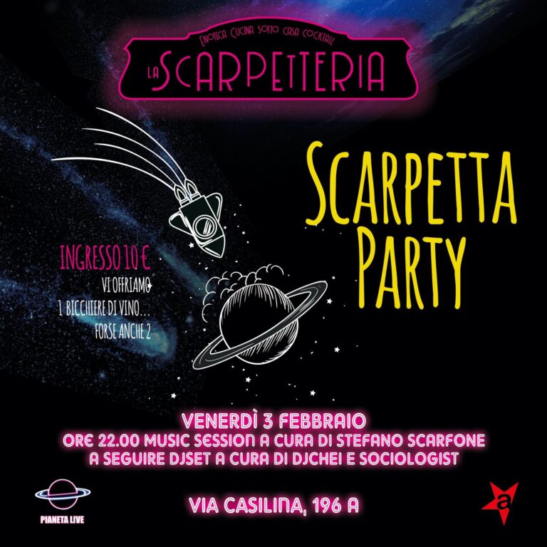 SCARPETTA PARTY