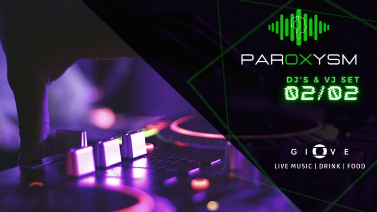 Paroxysm ospita Ddr | Dj & Vj Set