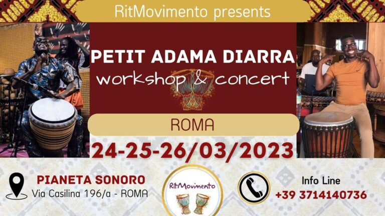 PETIT ADAMA DIARRA – WORKSHOP & CONCERT