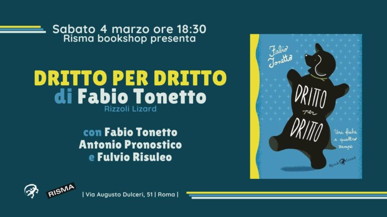 Presentazione di Dritto per dritto di Fabio Tonetto