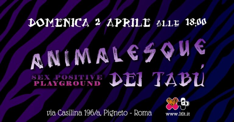 Animalesque dei Tabù