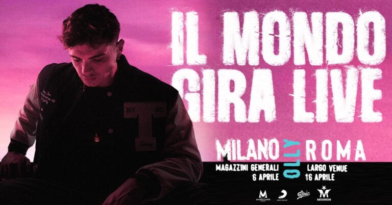OLLY – IL MONDO GIRA LIVE