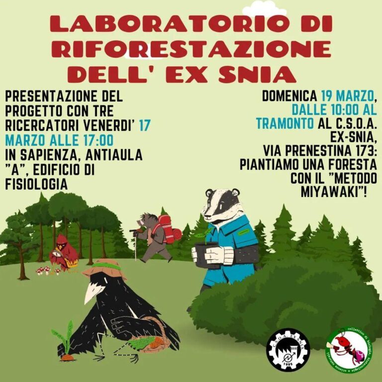 RIFORESTIAMO ROMA CON IL METODO MIYAWAKI