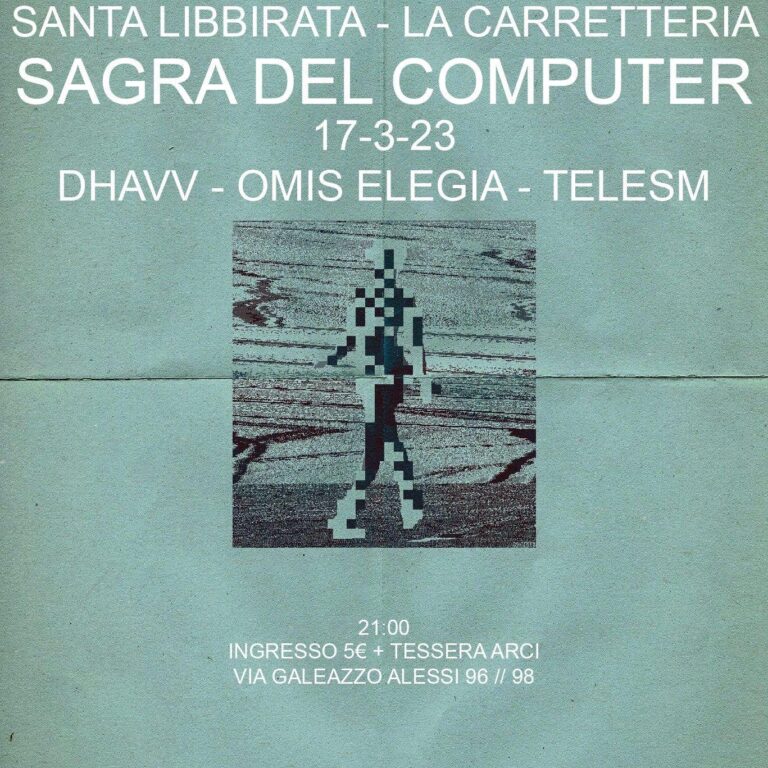 Sagra del Computer – djset DHAW OMIS ELEGIA TELESEM