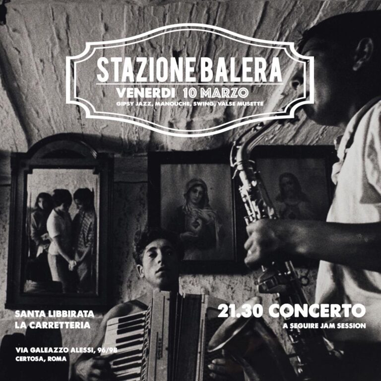 STAZIONE BALERA, Gipsy Jazz Manouche Swing Valse Musette