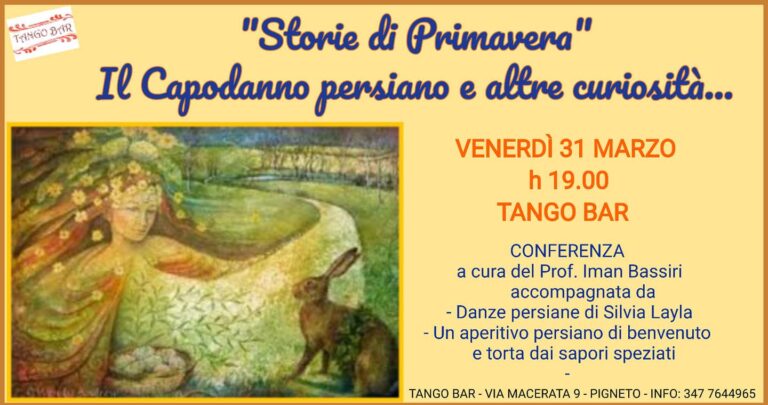 STORIE DI PRIMAVERA – Il capodanno persiano e altre curiosità