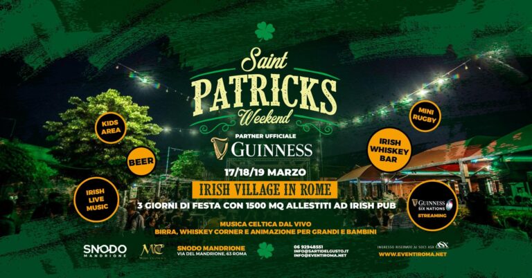 Weekend di San Patrizio