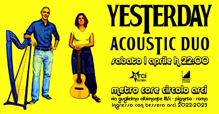 Yesterday – Acoustic Duo