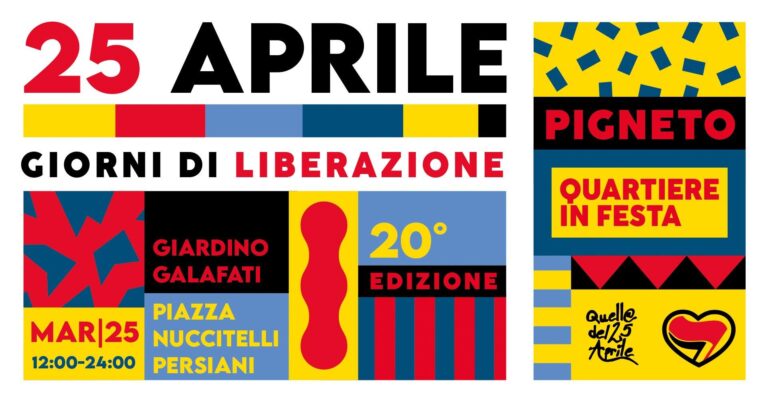 25 APRILE 2023 – Pigneto Quartiere in Festa!