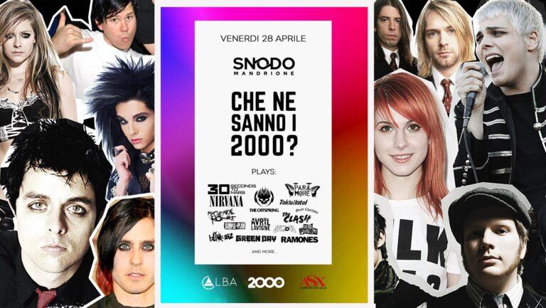 Viva gli anni 2000 w/ CHE NE SANNO I 2000? Live