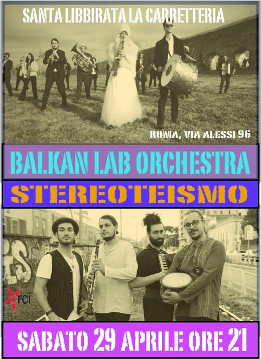 Stereoteismo + Balkan Lab Orchestra