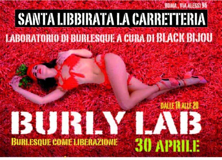 BURLY LAB – BURLESQUE COME LIBERAZIONE