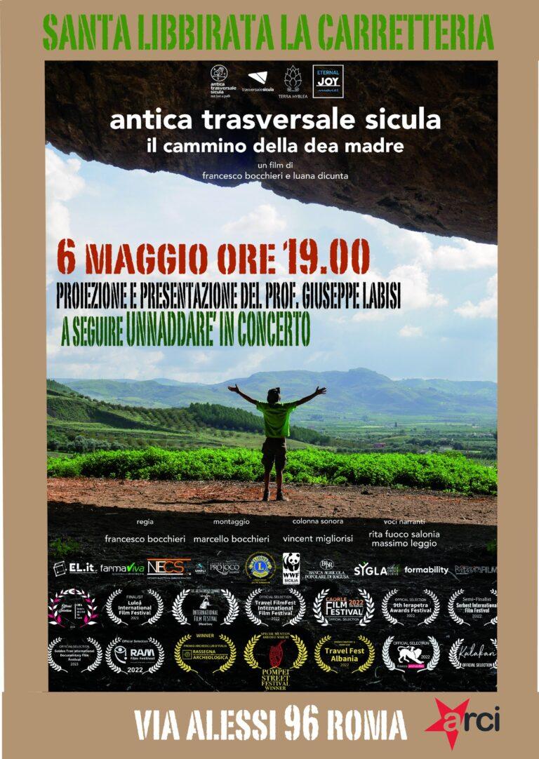 ANTICA TRASVERSALE SICULA , IL CAMMINO DELLA DEA MADRE FILM DOCUMENTARIO DI FRANCESCO BOCCHIERI