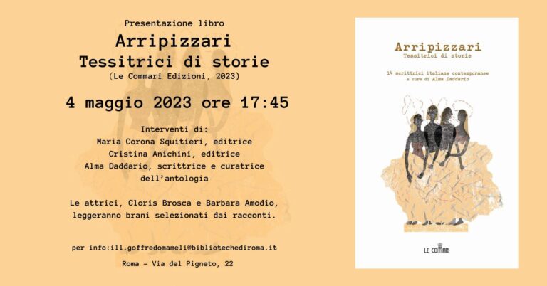 Arripizzari. Tessitrici di storie