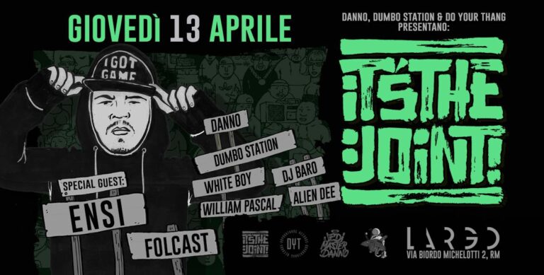 It’s The Joint! w/ ENSI