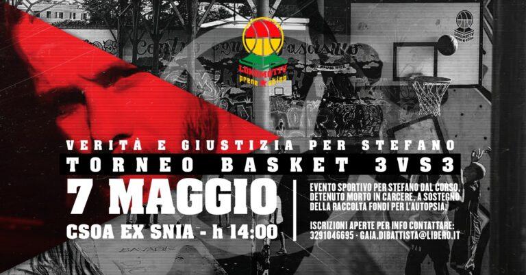 Torneo Basket 3 VS 3 per Stefano Dal Corso