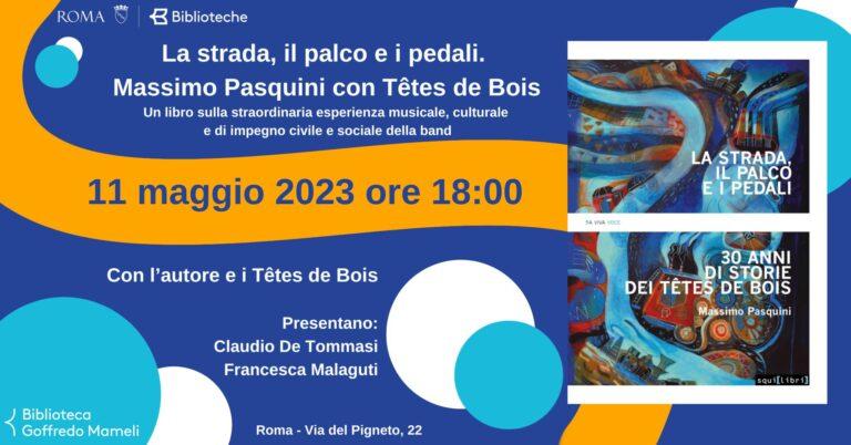 La strada, il palco e i pedali. Massimo Pasquini con Têtes de Bois