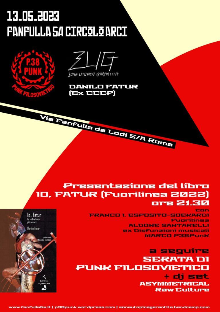 Zug & Fatur (CCCP) Live + P.38 Punk Live + Asymmetrical dj set (Raw Culture)