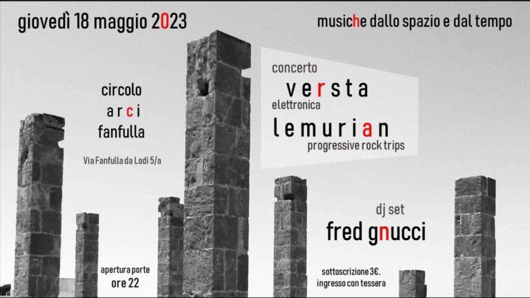 LEMURIAN + VERSTA (Live) – Fred Gnucci dj set