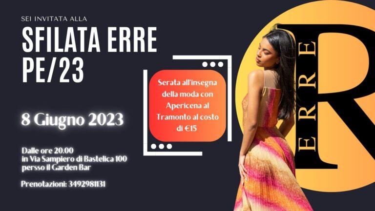Sfilata Erre con Apericena al Tramonto