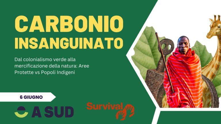 Carbonio Insanguinato / Dal colonialismo verde alla mercificazione della natura