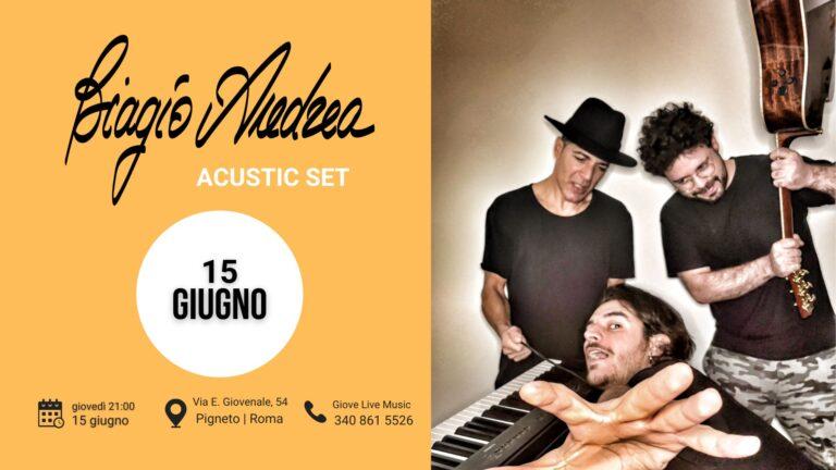 Biagio Andrea Acustic Set Live