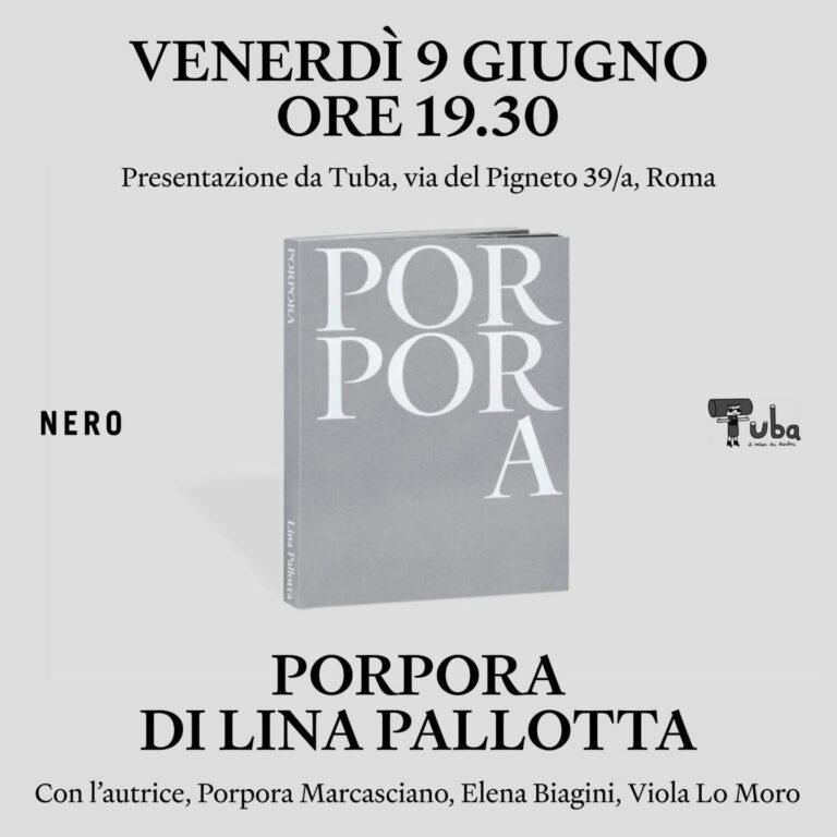 PORPORA di Lina Pallotta