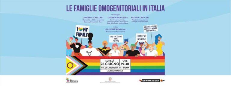 Le famiglie omogenitoriali in Italia
