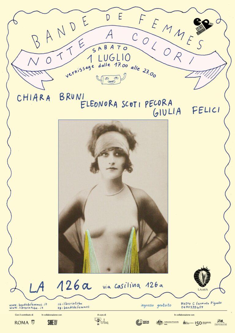 Chiara Bruni – Eleonora Scoti Pecora – Giulia Felici