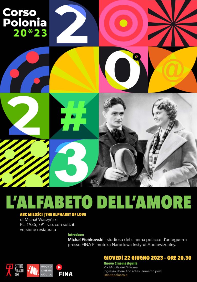L’ALFABETO DELL’AMORE NELL’AMBITO DEL FESTIVAL CORSO POLONIA
