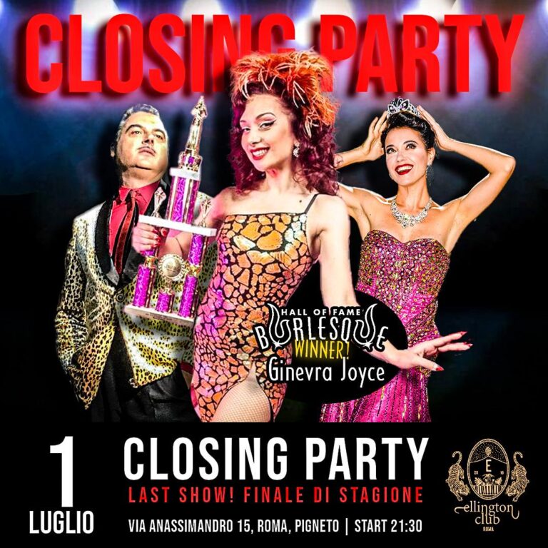 Closing Party Ellington Season 22/23