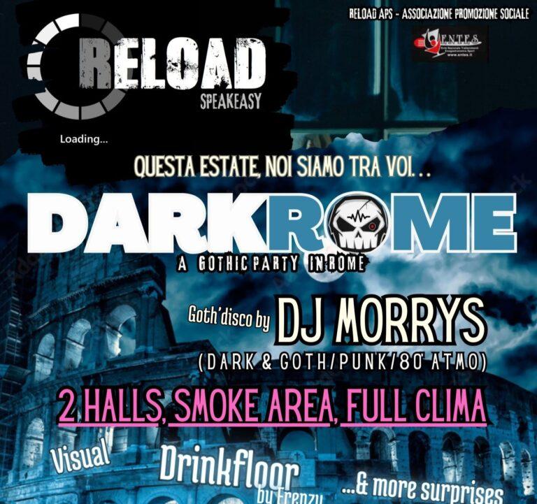 “DARK|ROME” – a Gothic party in Rome