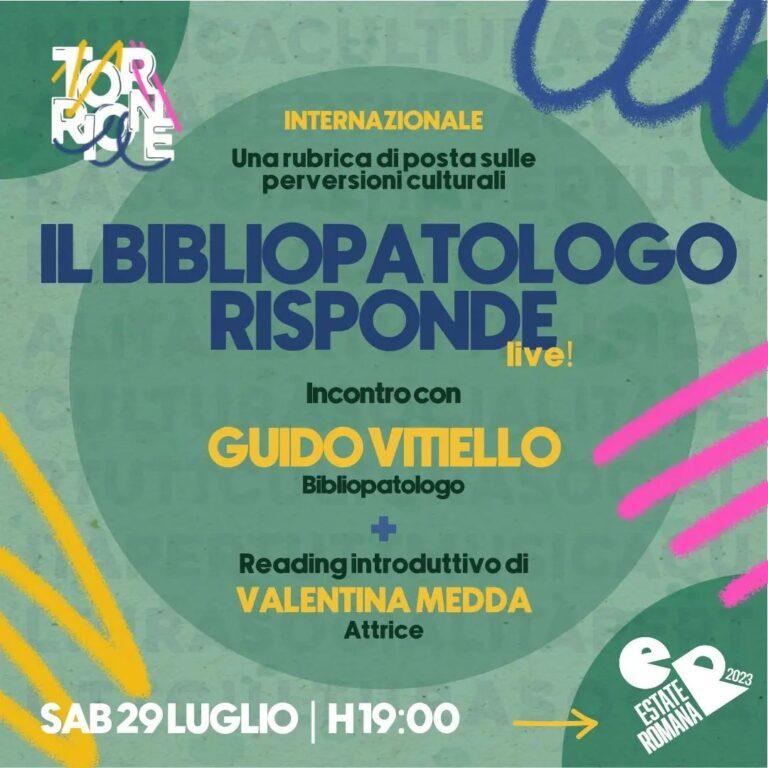 Il bibliopatologo risponde