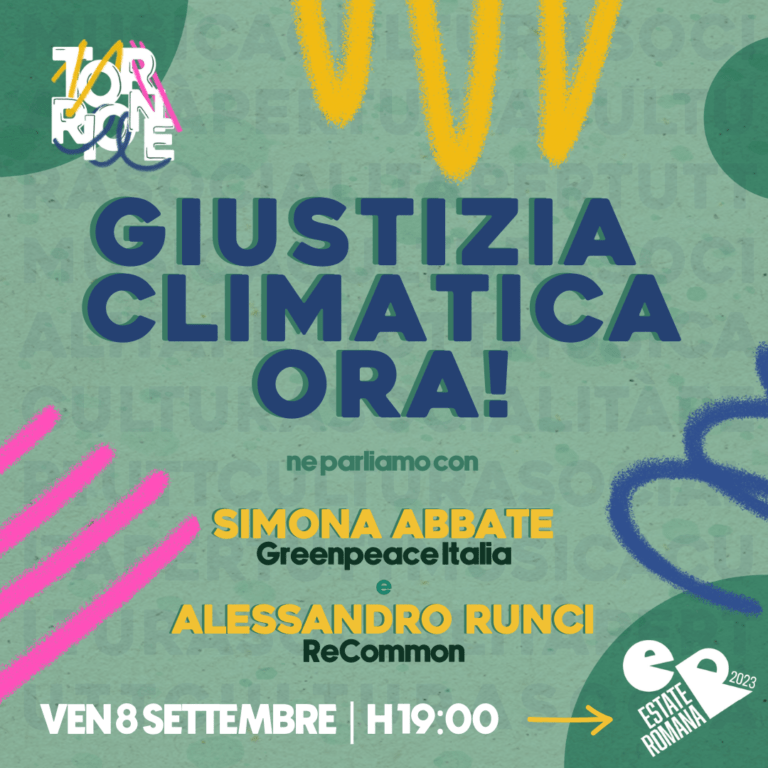 GIUSTIZIA CLIMATICA ORA!